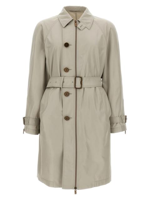 Burberry Car coat silk