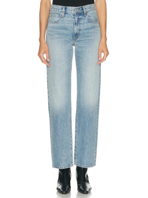 SLVRLAKE Kendra High Rise Straight Leg