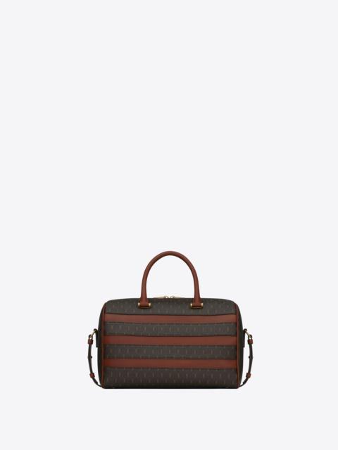 SAINT LAURENT le monogramme saint laurent duffle 6 in canvas and smooth leather