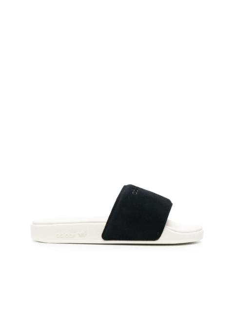 adidas Adilette leather slides