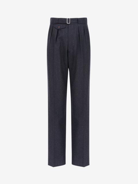 Pleated trousers