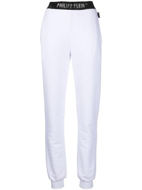 PHILIPP PLEIN logo-waistband track pants