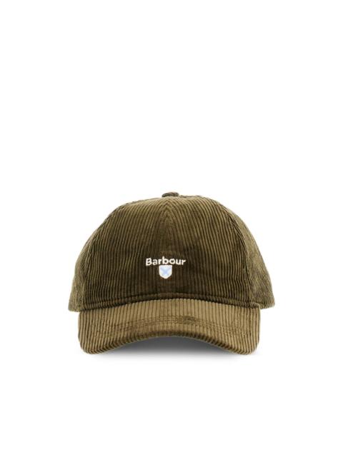Barbour Preston corduroy logo cap