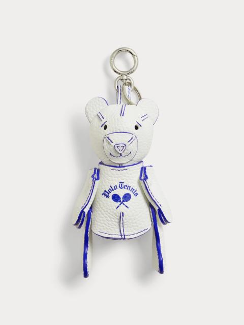 Polo Ralph Lauren US Open Polo Bear Leather Bag Charm