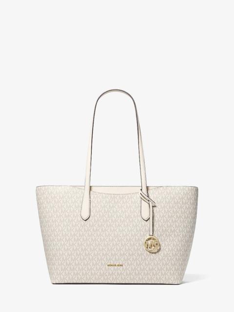 MICHAEL KORS Arden Large Signature Logo Tote Bag