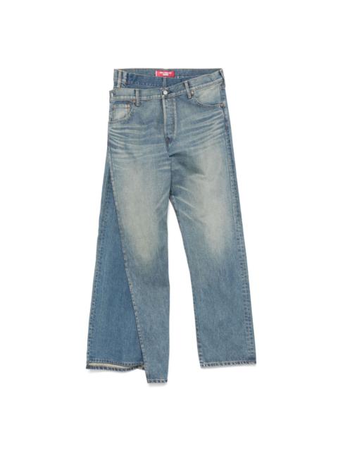 Junya Watanabe MAN layered jeans