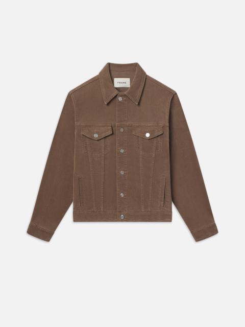 FRAME Heritage Jacket in Dark Camel