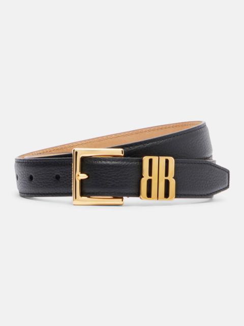 BALENCIAGA BB leather belt