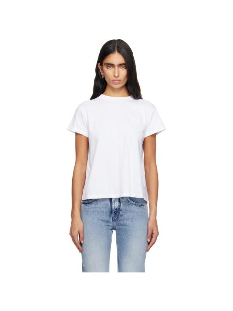 MM6 Maison Margiela White Cotton Jersey T-shirt