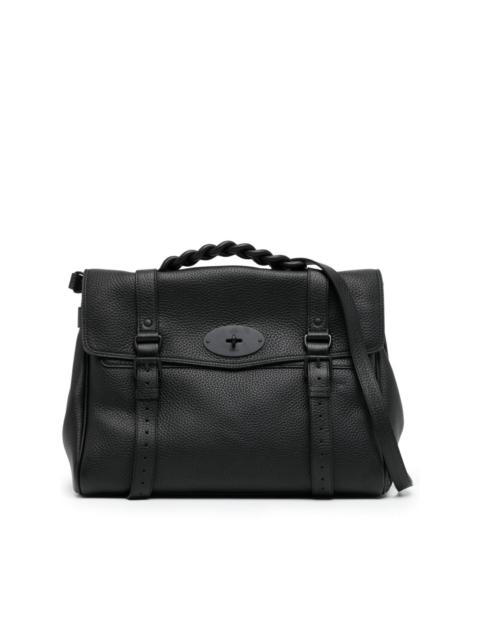 Alexa leather satchel bag