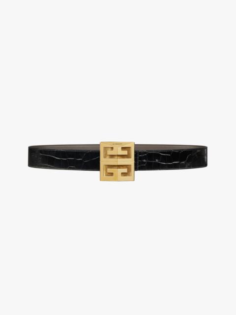 Givenchy 4G REVERSIBLE BELT IN LEATHER