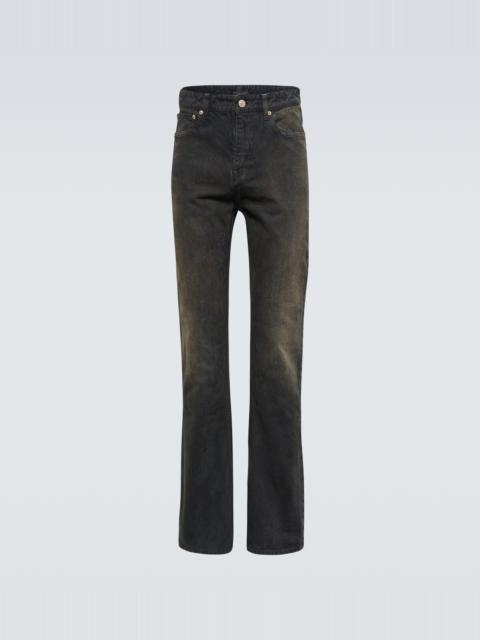 BALENCIAGA Mid-rise bootcut jeans