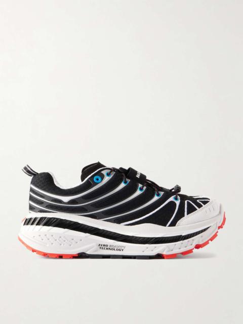 HOKA ONE ONE Stinson EVO OG rubber-trimmed mesh sneakers