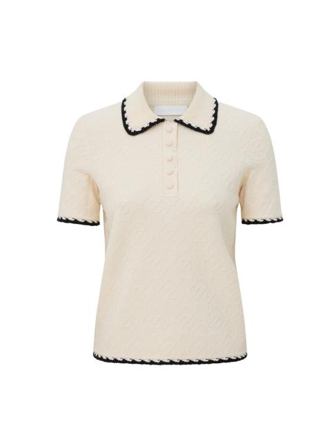 Zimmermann FAIRLIGHT JACQUARD POLO