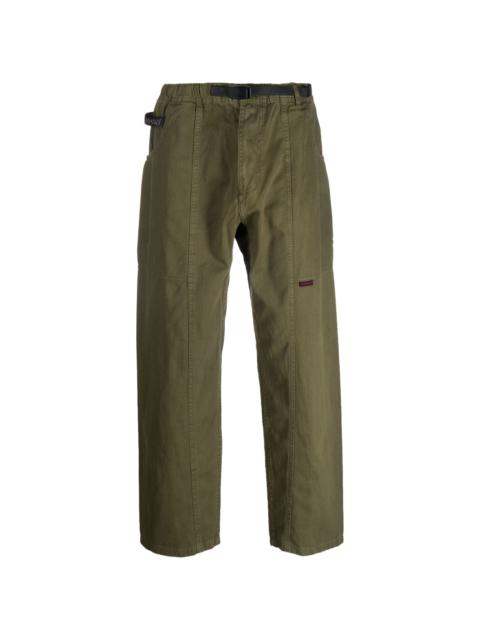 Gadget straight-leg cotton trousers
