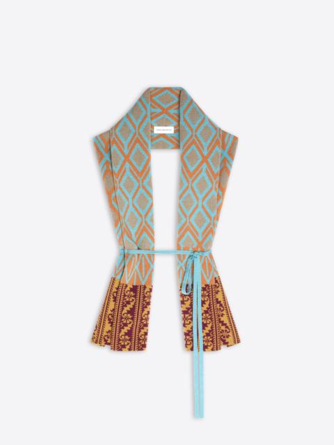 Dries Van Noten JACQUARD WOOL SCARF