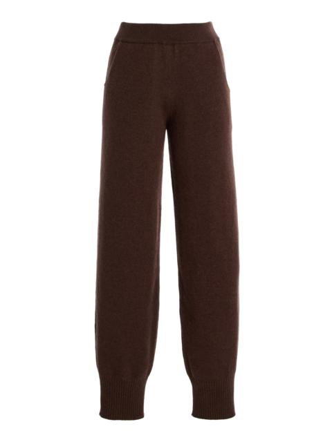 AMIYA Heritage Travel Cashmere Pants brown