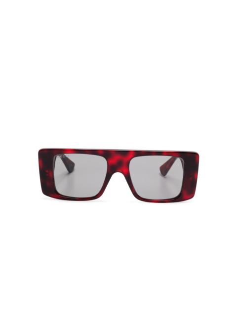 GUCCI rectangular-frame sunglasses