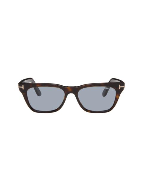 TOM FORD Brown Penn Sunglasses