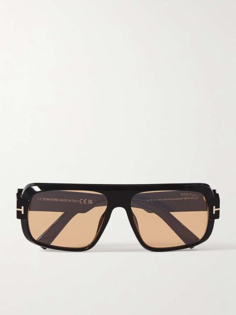 TOM FORD Turner Square-Frame Acetate Sunglasses