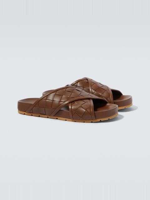 Bottega Veneta Tarik Intrecciato leather sandals