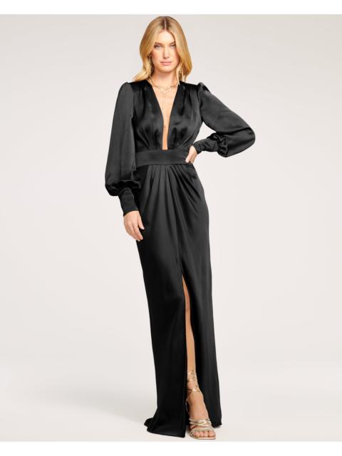 RAMY BROOK Madelane Plunging Maxi Dress
