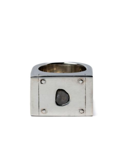 Parts of Four Plate diamond ring single