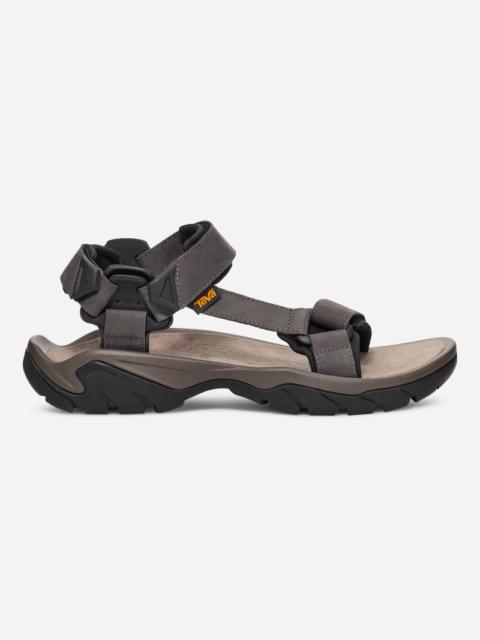 Teva Men's Terra Fi 5 Universal Leather Hiking Sandal in Brown