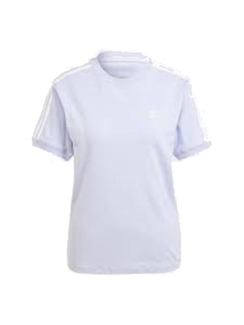 adidas (WMNS) adidas originals 3-Stripes T-Shirt 'Purple' IR8052