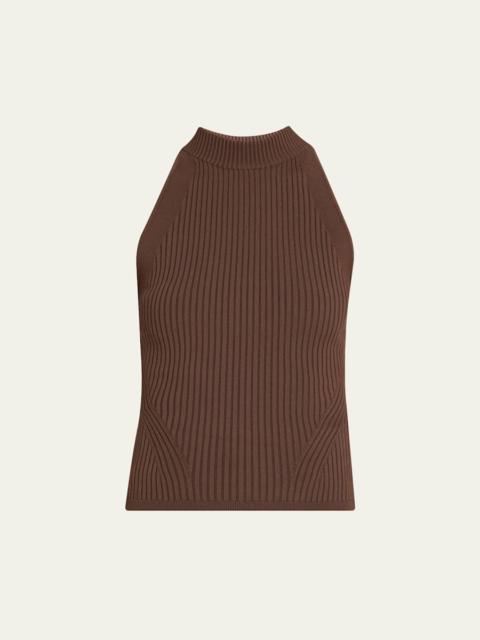 VERONICA BEARD Yuna Knit Turtleneck Top