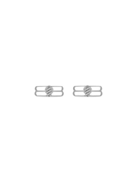 BALENCIAGA bb icon earrings