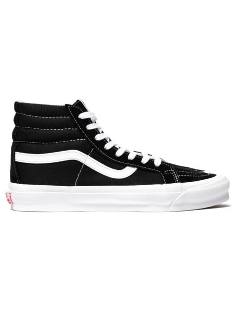 Vans OG SK8-HI LX(SUEDE/CANVAS) BLACK/TRUE WHITE