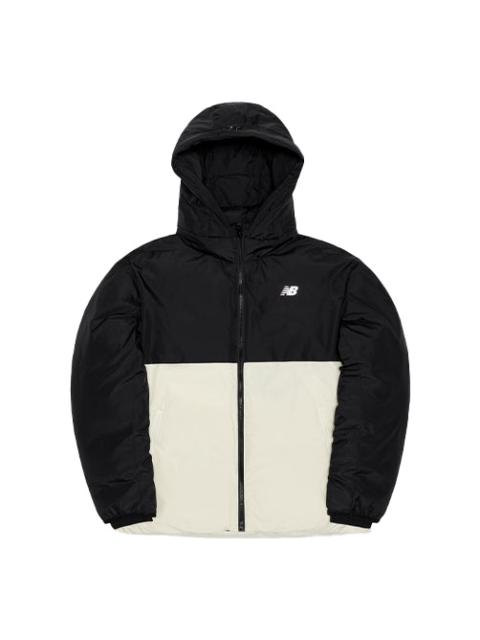 New Balance Sport Color Block Jacket 'Black White' NPA4S013BK
