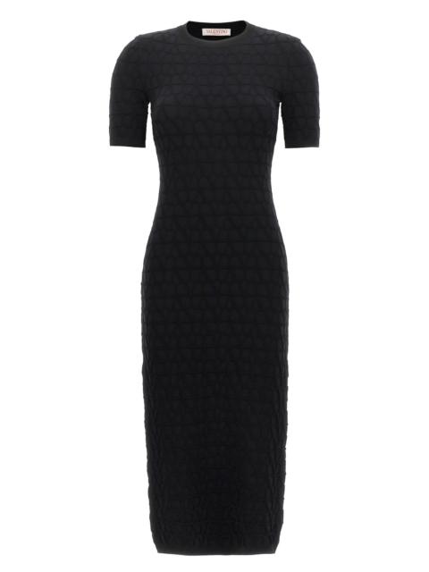 Valentino Garavani VGold shift dress - Black