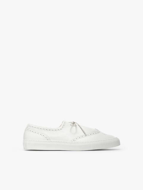 Mackintosh JACQUES SOLOVIÈRE WHITE LEATHER GOLF SNEAKERS