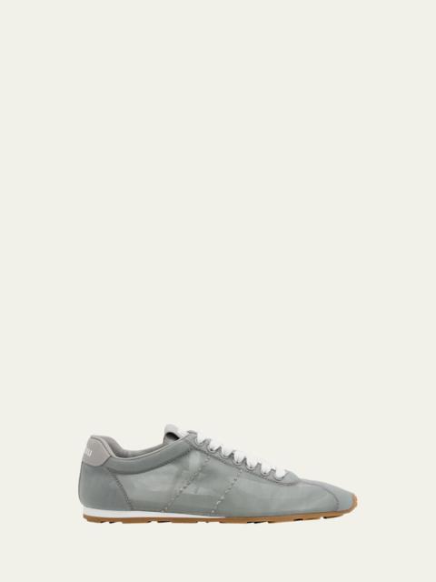 Miu Miu Mesh Retro Runner Sneakers