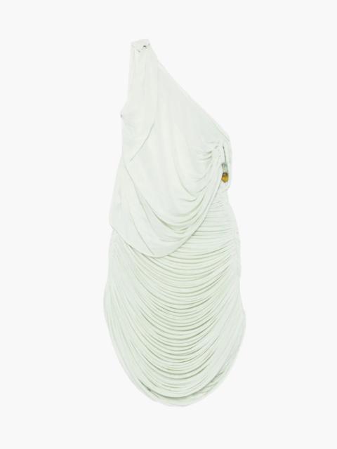 CHRISTOPHER ESBER BEACH GLASS CIRCULAR JERSEY MINI DRESS