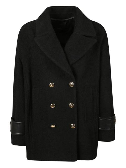 PINKO double-breasted cuff coat