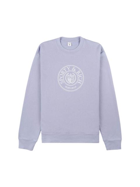 Sporty & Rich Connecticut Crest crew-neck sweatshirt