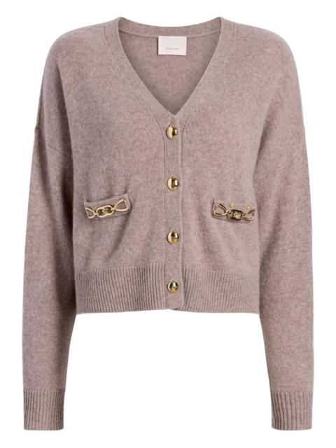 Cinq à Sept Kavita chain-cashmere cardigan
