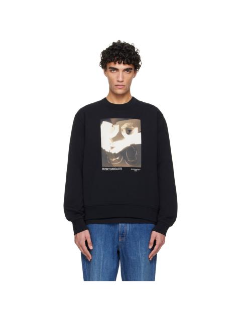 Givenchy Black Regular Fit Sweatshirt