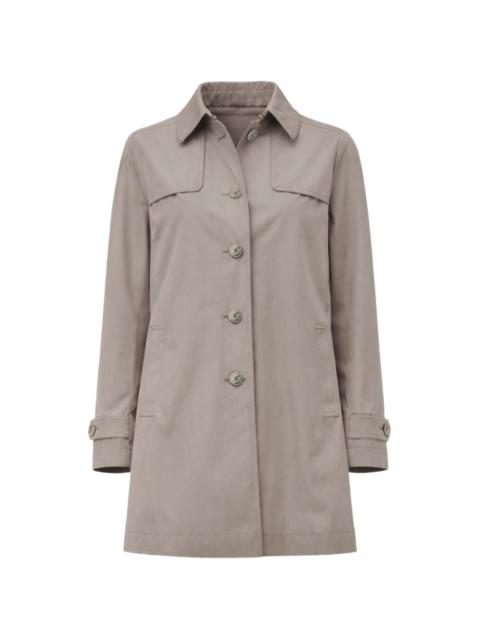 Herno buttoned trench coat