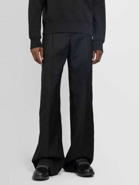 Alexander McQueen ALEXANDER MCQUEEN MAN BLACK TROUSERS