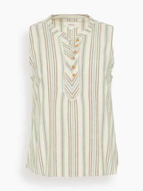 XÍRENA Twyla Top in Ivory Sand