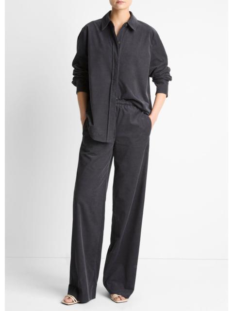 Vince Cotton Corduroy Pull-On Pant