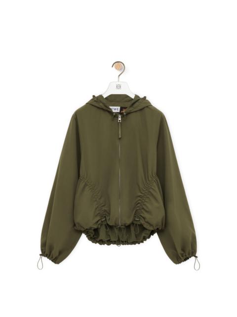 Loewe Hooded jacket in technical shell