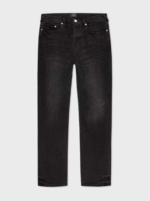 Paul Smith Tapered-Fit Mid-Wash Stretch Jeans