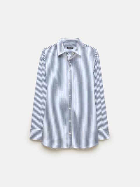 J.CREW Cinched button-up shirt in Greenwich poplin