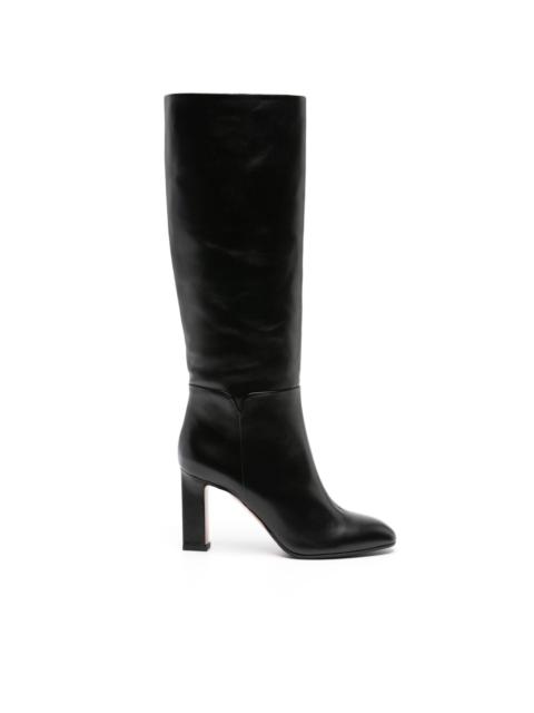 Sellier 85mm leather knee boots