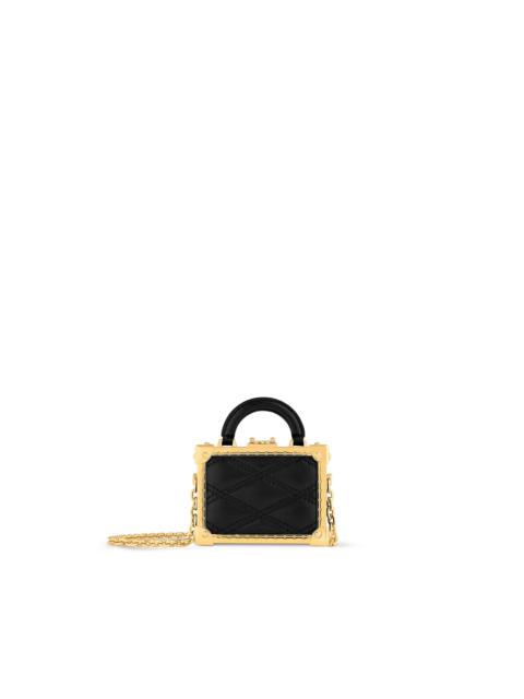 Louis Vuitton Micro Valisette Malletage earphone case